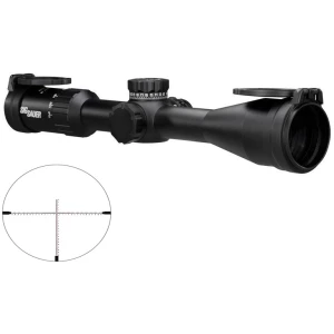 Sig Sauer Whiskey4 6-24x50 30mm riflescope black matte with MOA Milling Hunter 2.0 reticle