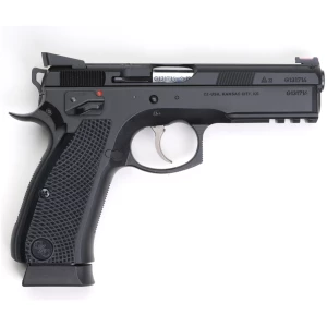 CZ-USA CZ Custom SP-01 Shadow 9mm 4.6in black polycote finish right profile