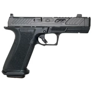 Shadow Systems XR920P Elite 9mm pistol optic-ready compensated black polymer frame two magazines
