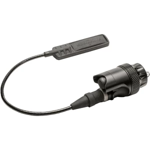 Surefire DS07 waterproof switch assembly with 7-inch remote tape switch in black
