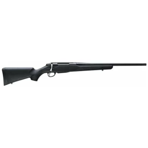 Tikka T3x Lite 7mm Rem Mag bolt-action rifle, black synthetic stock, blued threaded barrel