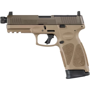 Taurus G3 T.O.R.O. Tactical 9mm 4.5 in threaded pistol FDE frame Patriot Brown slide