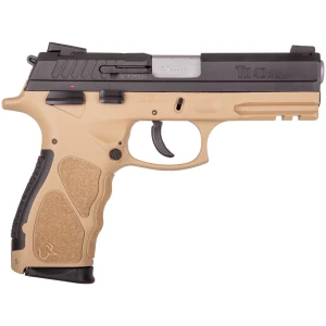 Taurus TH40 .40 S&W semi-auto pistol in Flat Dark Earth and black with Novak adjustable sights