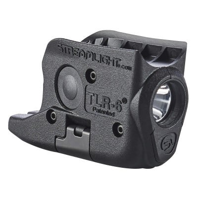 Streamlight TLR-6 100 lumen black weapon light for S&W M&P Shield