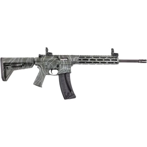 Smith & Wesson M&P15-22 Sport 16.5 inch .22 LR rifle in ODG topographic Cerakote finish