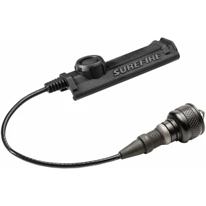 Surefire UE-SR07 Scout Light rear cap assembly in black hardcoat anodized finish