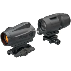 Sig Sauer Romeo5 Gen II with Juliet3-Micro 1x/3x optic combo, 2 MOA red dot