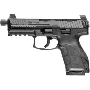 Heckler & Koch VP9A1 K Tactical 9mm pistol, black, 4.7-inch threaded barrel