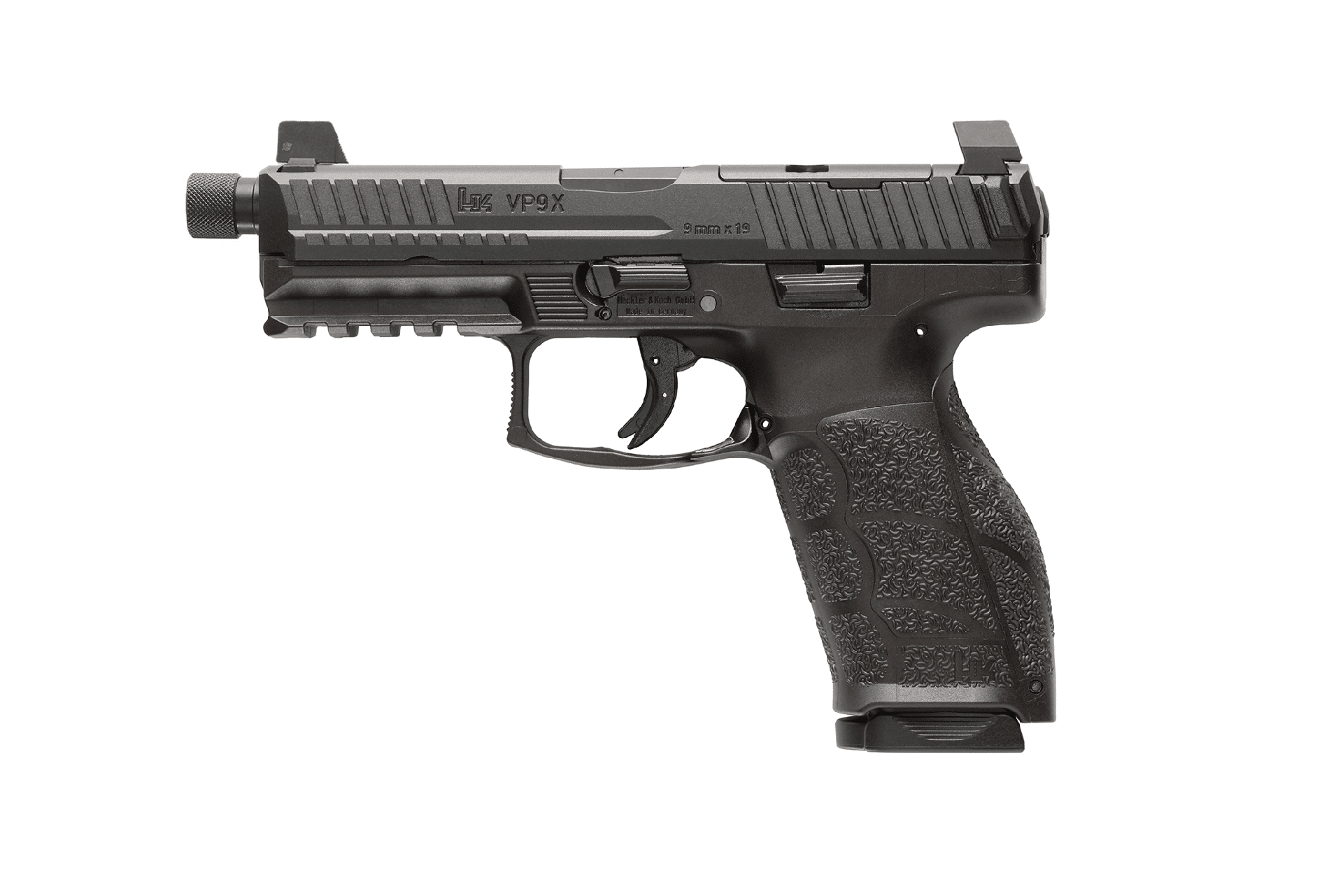 Heckler & Koch VP9A1 X Tactical 9mm 4.7-inch threaded barrel black