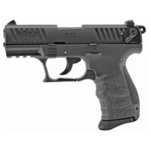 Walther P22Q .22 LR 3.42in threaded barrel tungsten gray with two 10-round magazines