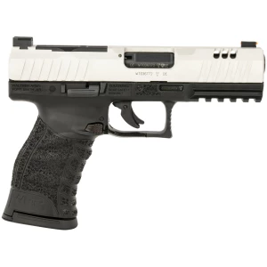 Walther WMP .22 WMR pistol silver slide black polymer frame optics ready
