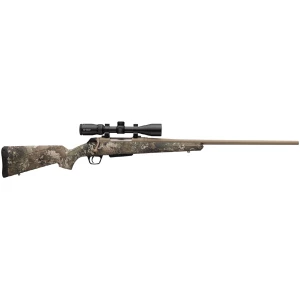 Winchester XPR HNTR Combo .300 Winchester Magnum 24-inch rifle with mounted Vortex Crossfire II 3-9x40 and Truetimber Strata